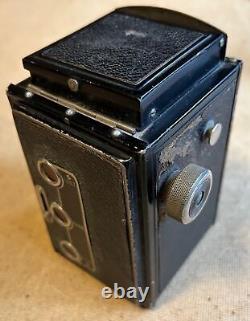 1930's TRUMPFREFLEX TLR 120 FILM CAMERA TRIOLAR f4.5 75MM RICHTER REFLECTA SEARS