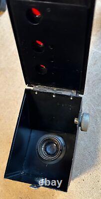 1930's TRUMPFREFLEX TLR 120 FILM CAMERA TRIOLAR f4.5 75MM RICHTER REFLECTA SEARS