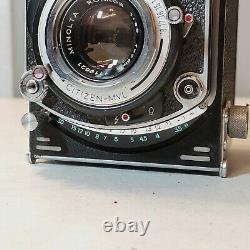 1965 Minolta Autocord I Citizen MVL Fully Functional with Housing