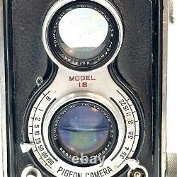 APP Near Mint Pigeonflex Model IB TLR 6x6 Film Camera Tomioka lens 80/3.5