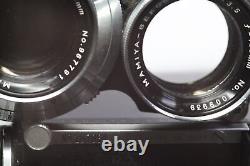 AS IS Mamiya C3 Professional TLR Film Camera Sekor 105mm F/3.5 TLR Lens