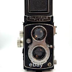 AS ISOlympus FLEX A with D-Zuiko. 3.5 TLR 6x6 Film Camera from Japan WORKS Partly
