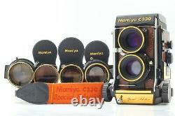 Almost UNUSED? Mamiya C330 Special Selection Gold Sekor S 80, 135, 180mm JAPAN