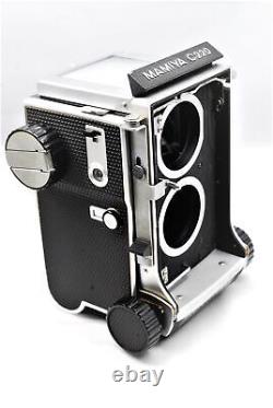 As-Is MAMIYA C220 Professional Medium Format TLR Film Camera Body From JAPAN