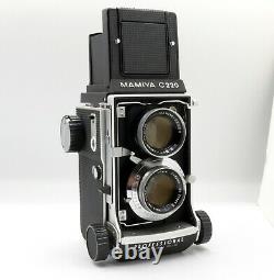 BOXED? MINT in CASE? Mamiya C220 Pro TLR Film Camera + 80mm F2.8 From JAPAN 1576