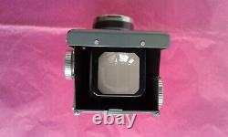 Baby rollieflex camera 4x4 film grey