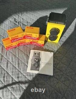 Blackbird, fly camera by Superheadz- TLR 35mm, yellow and black