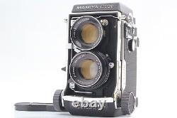 Blue Dot N MINT Mamiya C220 Pro TLR Film Camera 80mm f2.8 Lens FromJAPAN N686