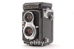CLA'D NEAR MINT Olympus Flex TLR Film Camera Body & D. Zuiko FC 75mm F/3.5 Lens