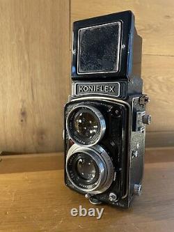 CLA'd Exc+5 Konica Koniflex II 6x6 TLR Film Camera Hexanon 85mm F/3.5 /Japan