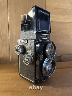 CLA'd Exc+5 Konica Koniflex II 6x6 TLR Film Camera Hexanon 85mm F/3.5 /Japan