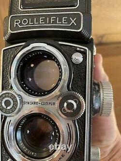 CLA'd Near Mint Rollei Rolleiflex 3.5D TLR Camera Tessar 75mm F/3.5 From JPN