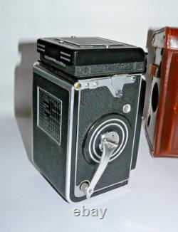 Camera 6x6 TLR Camera Rolleiflex 3.5A Zeiss-Opton Tessar 13.5 f=75mm