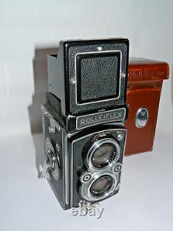 Camera 6x6 TLR Camera Rolleiflex 3.5A Zeiss-Opton Tessar 13.5 f=75mm