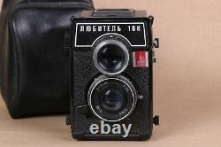 Camera LUBITEL-166 Olympic LOMO Russian TLR camera Medium USSR Vintage