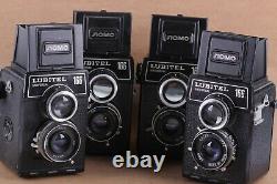 Camera LUBITEL- 166 Universal LOMO Russian TLR camera Medium Vintage USSR 4 PCS