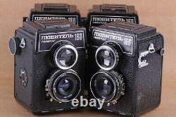 Camera LUBITEL 166U Universal LOMO Russian TLR camera Medium Vintage USSR 4 PCS
