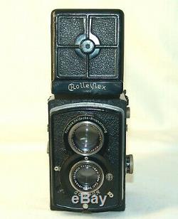 Camera ROLLEIFLEX OLD STANDARD, Carl Zeiss Jena TESSAR 3.8/75mm. Lens, Germany, rare