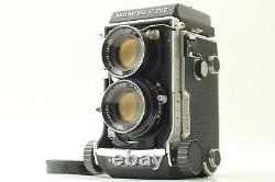 EXC+3 Mamiya C220 Pro 6x6 TLR Film Camera Body + 80mm f2.8 Blue Dot Lens JAPAN