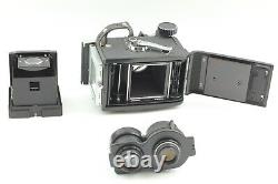 EXC+4 Strap Case Mamiya C330 Pro 6x6 TLR Film Camera Body 65mm f3.5 Lens JAPAN