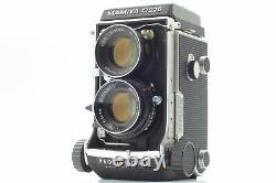 EXC+5 Mamiya C220 Professional TLR Film Camera + 80mm f2.8 Blue Dot Lens JAPAN
