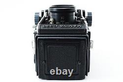 EXC+5 Mamiya C330 Pro TLR Camera SEKOR DS 80mm F2.8 Blue Dot Lens From JAPAN