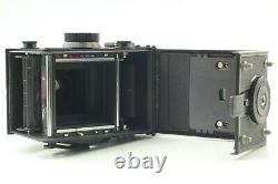 EXC+5 Meter Works YASHICA MAT-124G 6x6 TLR Wide Angle Lens & View Finder JAPAN