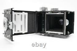 EXC+5 with Case Yashica D 6x6 TLR Film Camera 80mm f/3.5 Lens From Japan