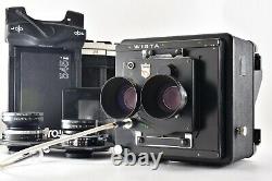 EXC+6? WISTA 4x5 TLR Large Format WISTAR 130mm Lens Symmar-S 135 150 mm Japan