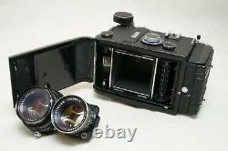 EXC+++++Mamiya C330 PRO TLR 6x6 DS 105mm f/3.5 Blue Dot Lens From JAPAN