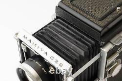 EXCELLENT MAMIYA C22 PROFESSIONAL / MAMIYA-SEKOR 80mm f/2.8 / Grip (7385)