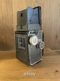 Exc+4 with Case Konica Koniflex I TLR Film Camera Hexanon 85mm F/3.5 #P8-2
