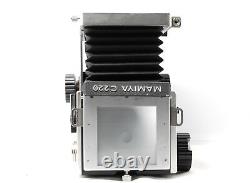 Exc+5 Bellows New MAMIYA C220 Professional TLR Film Camera Body From JAPAN
