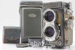 Exc+5 / Case Hood Yashica 44 TLR Camera 127 Roll Film with 60mm F3.5 From JAPAN