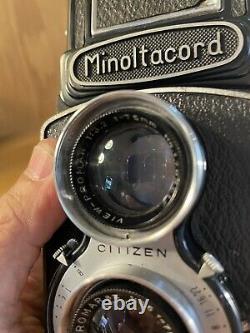 Exc+5 Chiyoko Minolta Minoltacord 6x6 TLR Film Camera Promar S III Lens /Japan