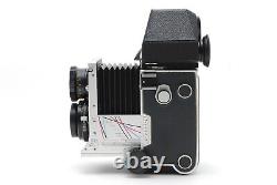 Exc+5 Mamiya C220 Pro 6x6 Film Camera DS 105mm F/3.5 Dlue Dot Lens From JAPAN