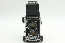 Exc+5 Mamiya C220 Pro 6x6 TLR Sekor 80mm f/2.8 Blue Dot Lens from Japan #74