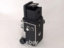 Exc+5 Mamiya C220 Pro TLR Film Camera Body with Waist Level Finder From JAPAN