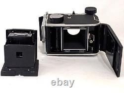 Exc+5 Mamiya C220 Pro TLR Film Camera Body with Waist Level Finder From JAPAN