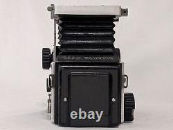 Exc+5 Mamiya C220 Pro TLR Film Camera Body with Waist Level Finder From JAPAN