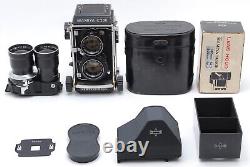 Exc+5 Mamiya C220 Pro TLR Film Camera Sekor 105mm f/3.5 Lens From JAPAN #0558