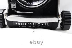 Exc+5 Mamiya C220 Pro TLR Film Camera Sekor 80mm f2.8 Blue Dot Lens From JAPAN