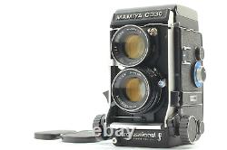 Exc+5 Mamiya C330 Pro F TLR Film Camera 80mm f/2.8 Blue Dot Lens From JAPAN