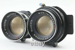 Exc+5 Mamiya C330 Professional SEKOR DS 105mm F3.5 Blue Dot From JAPAN 166