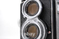 Exc+5 PRIMOFLEX 5A VIA TLR Film Camera with 7.5cm 75mm f/3.5 Lens From JAPAN