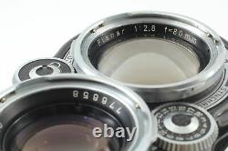 Exc+5 Rollei Rolleiflex 2.8E TLR Camera Planer 80mm f2.8 From Japan #852