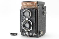 Exc+5 Rolleicord ll 6x6 TLR Carl Zeiss Triotar 75mm 4.5 Lens From JAPAN