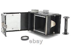 Exc+5 Rolleicord ll 6x6 TLR Carl Zeiss Triotar 75mm 4.5 Lens From JAPAN