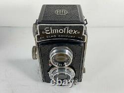 Exc+5 for this age ELMOFLEX TLR 6x6 camera body + Zuiko C 75mm f/3.5 JAPAN