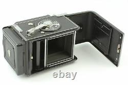 Exc+5 with Case Minolta cord AUTOMAT TLR Film Camera 75mm F3.5 From JAPAN